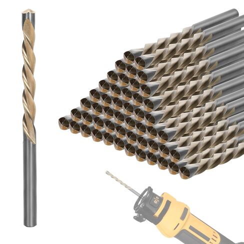 Upgrade 50 Pcs Drywall Bit, 5/32 Inch Drywall Drill Bit for Wood, Drywall Cutting Bit, Drywall Guide Point Cutting Bits, Drywall Router Bits for Use with Spiral Saw in Kuwait