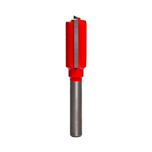 Freud 04-132: 1/2" (Dia.) Double Flute Straight Bit Red | With TiCo Hi-Density Carbide for Maximum Performance, 1/4" Shank, 24000 RPM - 04-132 in Kuwait