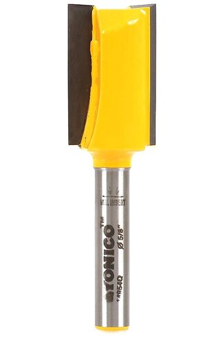 YONICO Router Bits Straight Bit 5/8-Inch Diameter X 1-Inch Height 1/4-Inch Shank 14954q in Kuwait