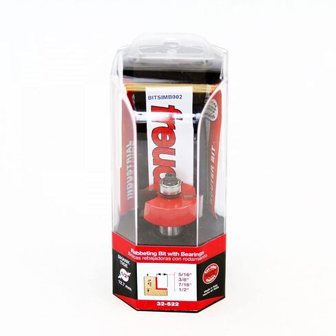 Freud 32-522: 5/16", 3/8", 7/16", 1/2" Depth Rabbeting Bit with Bearings in Kuwait
