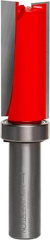 Freud 50-118 3/4" x 1-3/4" Top Bearing Flush Trim Router Bit, 1/2" Shank | Perma Shield Coating, Ideal for Trimming Laminates, Template Work and Lettering & Pattern Routing - 50-118 in Kuwait