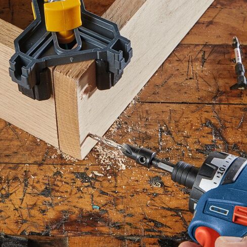 Bosch SP515 5-Piece Hex Shank Countersink Drill Bit Set #6#8#10#12 | Replacement Tool Part | Precision Drilling | Durable Steel | Quick-Change Compatible | Woodworking Applications in Kuwait
