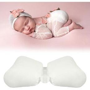 2PC Newborn Photography Butterfly Posing Pillow Basket Filler & Positioner for Babies DIY Newborn Professional Photography Prop White in Kuwait