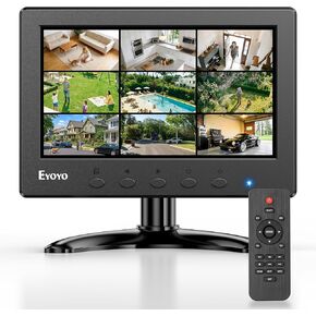 Eyoyo Mini Monitor 7 Inch Small HDMI Monitor 1024x600 IPS Screen Display in Kuwait