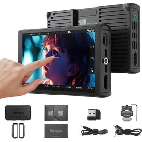 Portkeys LH5P II 5.5" Camera Monitor Touch to Focus 2000nit Touchscreen 4K HDMI in/Out, for FX3 A7S III, R5 Mark II R6 Mark II, GH6 S5 II, Z8 Z9, DSLR Camera Field Monitor in Kuwait