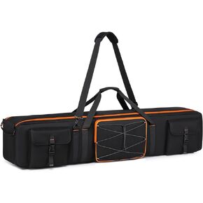 Tripod Carrying Case,50 Inch Tripod Light Stand and Photography Lighting Kit Bag,Photo Studio Equipment Large Carrying Bag with Removable Padding,for Tripods,Monopods,Speaker Stands,Mic Stand in Saudi Arabia