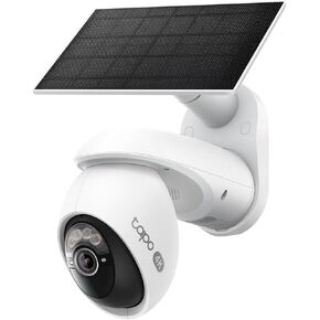 Tapo 4K Outdoor Pan/Tilt Wireless Security Camera, Solar Charging, C660 KIT | Battery Powered,360° Motion Track, 24/7 Capture, Person/Vehicle Detection, Subscription-Free Local Storage or Optional Cloud in Kuwait