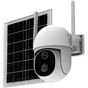 MOES 4G LTE Cellular Security Camera,360-Day Unlimited Data,No WiFi Needed | 2K Wireless Outdoor Surveillance, Color Night Vision, AI PIR Motion Sensor Detection, Built-in VSIM Card, Solar panel, 32GB in Saudi Arabia