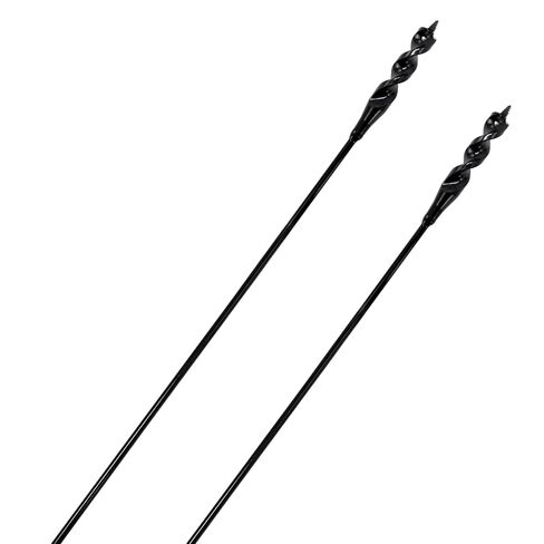 HUAALIUCHE 54" Flexible Installer Drill Bit for Pulling Wires in Walls, Ceilings, and Sidewalks, 3/4" Auger with Screw Point & Fish Eye, 1/4" 3-Flat Shank for Wood & Conduits, with Storage Tube in Kuwait