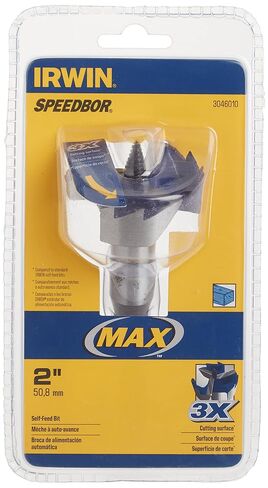 Irwin Tools IRWIN Drill Bit, 3-Cutter, Self Feed, 2-Inch (3046010) in Kuwait