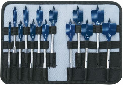 Bosch DSB5013P 13-Piece Spade Drill Bit Set Universally Compatible in Saudi Arabia