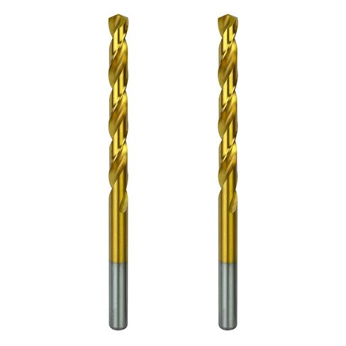 Greycore Tools 1/8 Inch x 6 Inch Cobalt Aircraft Extension Bit – 2 Pack M35 Cobalt Drill Bit, Industrial Titanium Coating – Drill Bits for Steel, Hard Metal, Cast Iron, Wood, Plastic (1/8" x 6") in Saudi Arabia