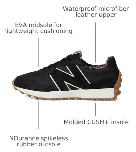 New Balance Women's Women's 327 Golf Spikeless, True Black 8.5,Medium in Kuwait