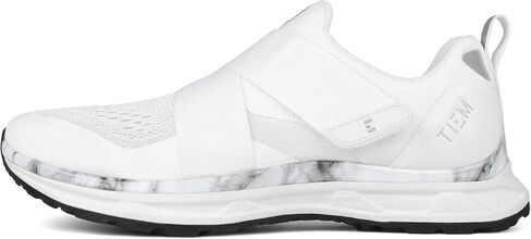 TIEM Slipstream - White Marble - Indoor Cycling Shoe, SPD Compatible (Women's Size 8) in Kuwait