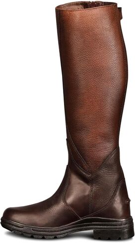 Ovation Women's Moorland II Highrider Tall Riding Boot - Full-Grain Leather Waterproof Breathable Side-Zip Equestrian Boots in Kuwait