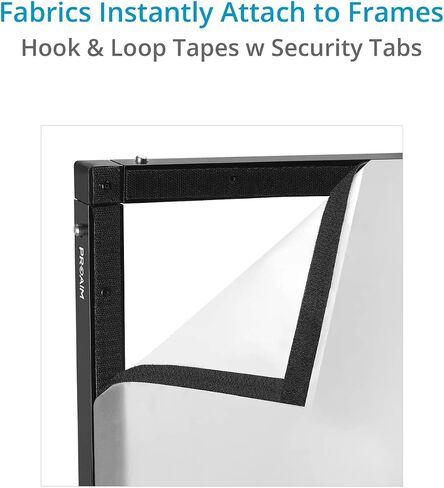 PROAIM Framax Scrim Jim Frame (4 x 4') for Photographers & Filmmakers. Lighting Control Kit of Four 46" Tubes & 2D Frame Connectors. | Includes four 46" tubes and 2D frame connectors for light shaping, diffusion, reflection, and flagging in Kuwait