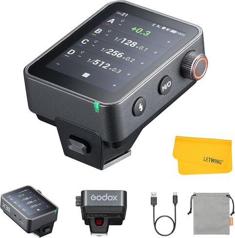 GODOX X3 Pro S X3Pro-S TTL Wireless Flash Trigger for Sony, 2.4G Wireless Touchscreen Flash Transmitter, Support Bluetooth & APP Control, Built-in Lithium Battery, Fast Charging, Pro Performance in Kuwait