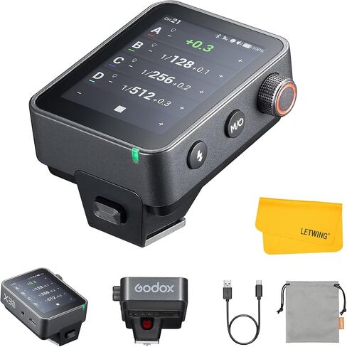 GODOX X3 Pro S X3Pro-S TTL Wireless Flash Trigger for Sony, 2.4G Wireless Touchscreen Flash Transmitter, Support Bluetooth & APP Control, Built-in Lithium Battery, Fast Charging, Pro Performance in Saudi Arabia