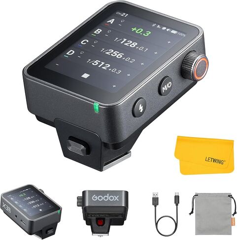 GODOX X3 Pro S X3Pro-S TTL Wireless Flash Trigger for Sony, 2.4G Wireless Touchscreen Flash Transmitter, Support Bluetooth & APP Control, Built-in Lithium Battery, Fast Charging, Pro Performance in Saudi Arabia