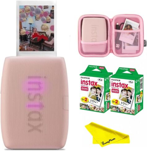 Fujifilm Instax Mini Link 3 Smartphone Printer - Clay White in Saudi Arabia