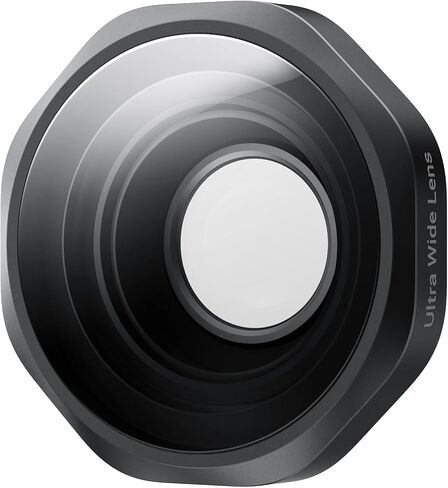 insta360 Ultra Wide Lens for Insta360 Ace Pro 2, 4K60fps Video Mode, 16:9 Ratio, UltraWide FOV, an Ultra-Wide 189º Field of View. Perfect for immersive, Cinematic Shots. in Kuwait