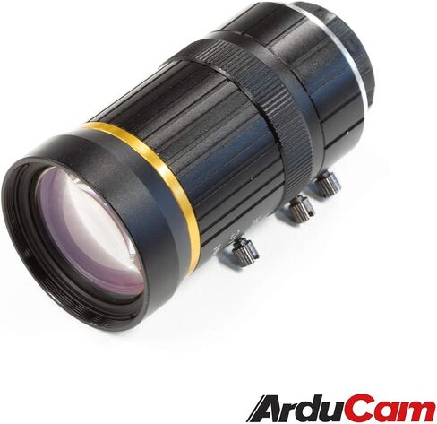 Arducam 8-50mm C-Mount Zoom Lens for IMX477 Raspberry Pi HQ Camera, with C-CS Adapter, Industrial Telescope Lens in Kuwait
