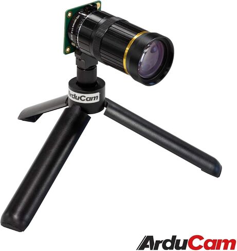 Arducam 8-50mm C-Mount Zoom Lens for IMX477 Raspberry Pi HQ Camera, with C-CS Adapter, Industrial Telescope Lens in Kuwait