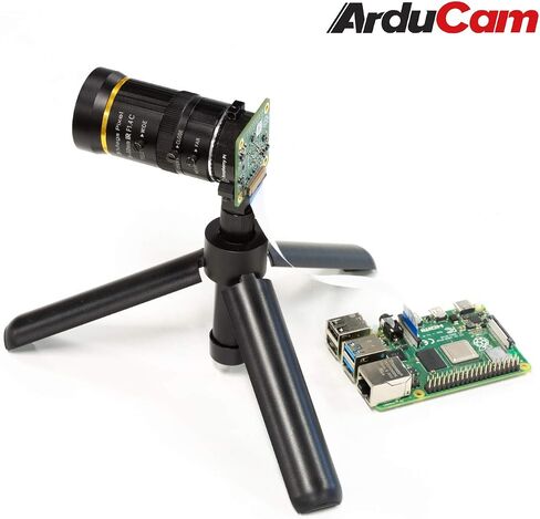 Arducam 8-50mm C-Mount Zoom Lens for IMX477 Raspberry Pi HQ Camera, with C-CS Adapter, Industrial Telescope Lens in Kuwait