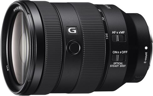 Sony - FE 24-105mm F4 G OSS Standard Zoom Lens (SEL24105G/2) Black (Renewed) in Kuwait