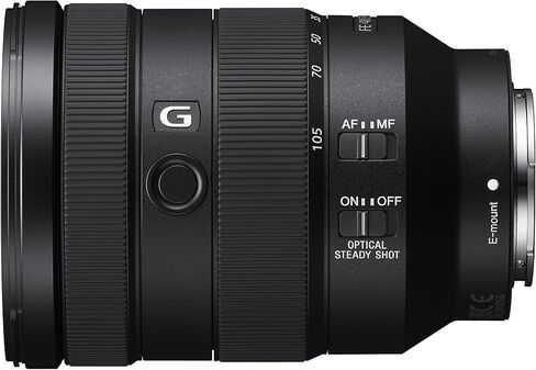 Sony - FE 24-105mm F4 G OSS Standard Zoom Lens (SEL24105G/2) Black (Renewed) in Kuwait