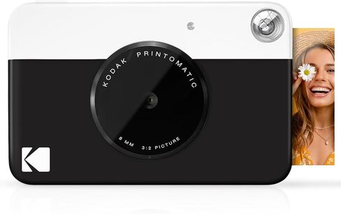 Kodak x Barbie Printomatic Full-Color Instant Print Digital Camera Barbie Gift Bundle (Signature Style)+ Barbie Case, Photo Album, Sticker & Hanging Frames, 50 Stickers + Zink Paper (20 Sheets) in Kuwait