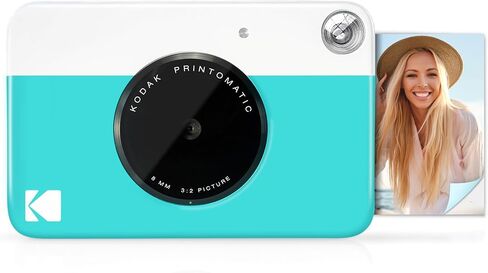 Kodak x Barbie Printomatic Full-Color Instant Print Digital Camera Barbie Gift Bundle (Signature Style)+ Barbie Case, Photo Album, Sticker & Hanging Frames, 50 Stickers + Zink Paper (20 Sheets) in Kuwait