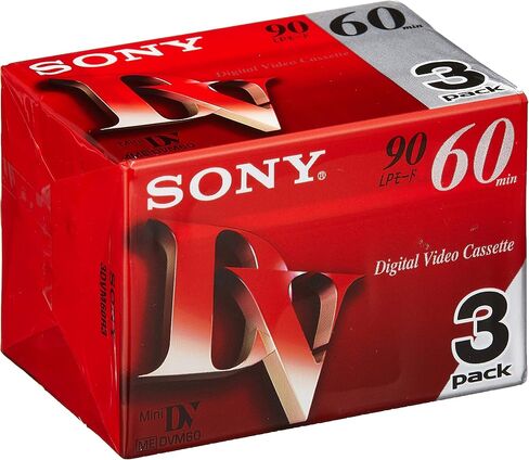 Sony 3 Pack 60 Minute Tape in Kuwait