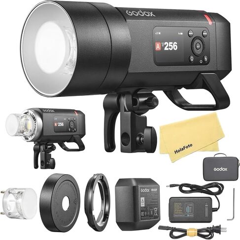 GODOX AD400 Pro II AD400Pro II AD400ProII 400Ws Outdoor Flash,2.4G TTL 1/8000 HSS,0.01~1s Recycle Time,460 Full Power Flashes for Canon Sony Nikon Fuji Olympus Panasonic Etc Cameras in Kuwait