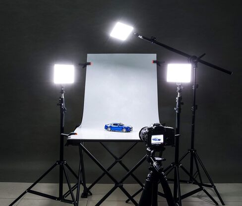 VILTROX L116T CRI95+ Super Slim Dimmable LED Light Panel,Bi-Color 3300K-5600K LED Video Light with LCD Control/Light Mount (NO Battery/No ac Adapter) in Kuwait
