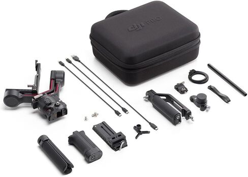 DJI RS 5, Gimbal Stabilizer for Camera, Canon/Sony/Nikon/Fujifilm | Fine-Tuning Knobs, 2nd-Gen Automated Axis Locks, Quick-Open Tripod, Z-Axis Indicator in Kuwait