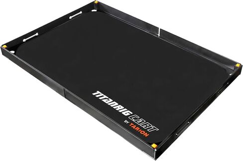 TARION Foldable Top Shelf Workstation with Mouse Pad for Titanrig Cart | 31.7 x 21.5 Inches Upgraded Wider and Higher Laptop Platform, Video Production Cart Accessory, Pro Top Shelf in Saudi Arabia