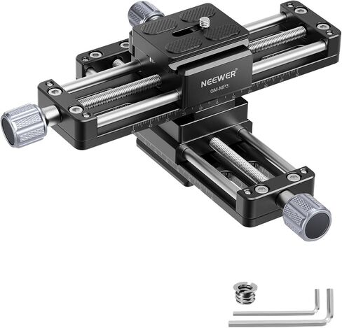 NEEWER 31.5"/80cm Motorized Camera Slider, App Wireless Control DSLR Carbon Fiber Dolly Rail Slider with 4400mAh F750 Battery (Charger Not Included), Support Video Mode, Time Lapse Photography, ER1-80 in Kuwait