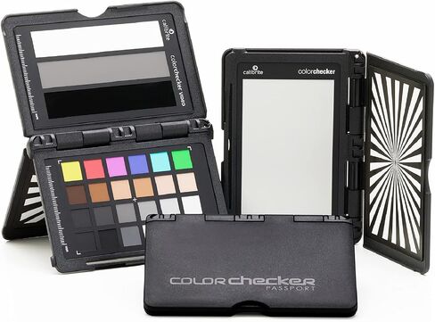 Calibrite ColorChecker Video Color Target w/White Balance Reference for Video Production, Vectorscope and Waveform Optimized Layout with Skin Tones and Grays in Kuwait