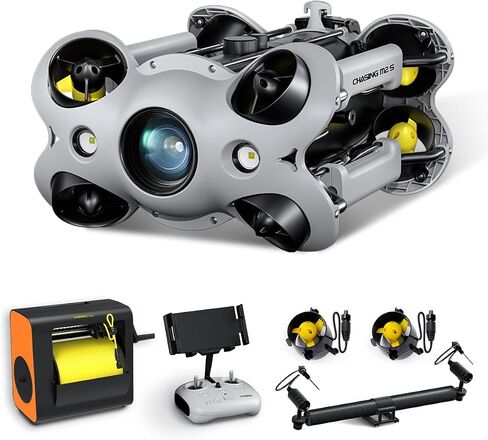 Chasing M2 S, Industrial-Grade Revolutionary Underwater Robot, Upgraded Intelligent Flightcontrol System and Image Algorithm, Unprecedented Underwater Perception and Freedom of Movement (6) in Kuwait