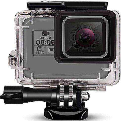 FitStill 148FT/45M Waterproof Housing for Go Pro Hero 2018/7/6/5 Black,Protective Underwater Dive Case Shell with Bracket for Go Pro Hero7 Hero6 Hero5 Black Action Camera Accessories in Kuwait