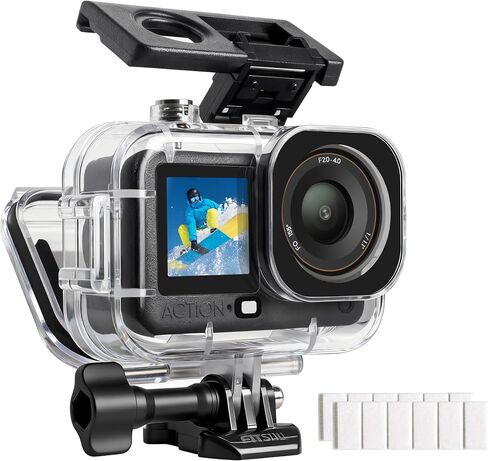 FitStill Diving Kit for DJI OSMO Action 5 Pro/4/3 | 60M/196FT Waterproof Housing + Buoyancy Handle for Underwater ShootingAction 5pro/4/3 Protective Accessories in Kuwait