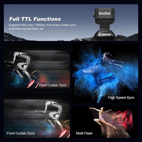 Godox X3N X3 N X3-N TTL Wireless Flash Trigger for Nikon Cameras,Touch Screen OLED TTL Wireless Flash Trigger Transmitter, with TCM Conversion,7 Days Standby (Upgrade Version of Xpro-N/XproII-N/X2T-N) in Saudi Arabia