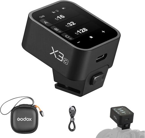 Godox X3N X3 N X3-N TTL Wireless Flash Trigger for Nikon Cameras,Touch Screen OLED TTL Wireless Flash Trigger Transmitter, with TCM Conversion,7 Days Standby (Upgrade Version of Xpro-N/XproII-N/X2T-N) in Saudi Arabia