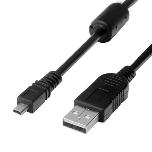 Replacement USB Camera Transfer Data Charger Charging Cable Cord for Nikon Coolpix B500 A300 A10 A100 L29 L31 L32, UC-E6 UC-E16 UC-E23 UC-E17, Nikon CoolPix, L, D, P, Series Digital Camera & More in Kuwait