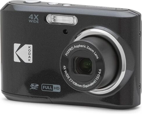 كاميرا رقمية KODAK PIXPRO Friendly Zoom FZ45-BL بدقة 16 ميجابكسل مع تكبير بصري 4X وزاوية واسعة 27 مم وشاشة LCD 2.7 بوصة (أزرق) in Kuwait