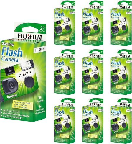 Fujifilm QuickSnap Flash 400 One-Time-Use Camera | For Parties, Travel & Everyday Snapshots in Kuwait