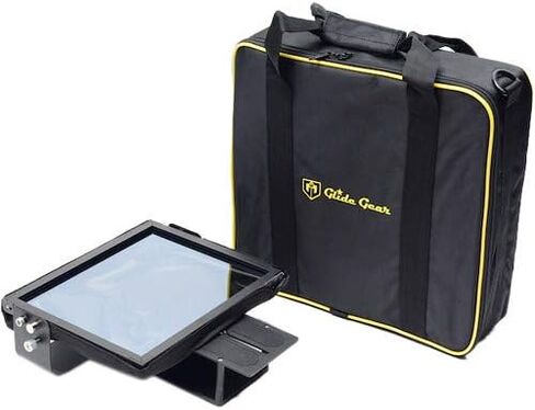 Glide Gear TMP 100 Teleprompter – DSLR, Tablet, Smartphone – 12" Glass, Carry Case, No Assembly in Kuwait