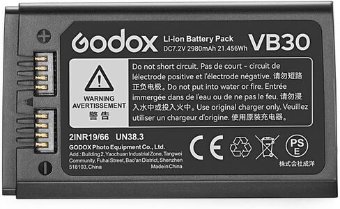 GODOX V1 Battery VB26 VB26A VB26B Li-ion Battery V1 V1Pro V100 Flash,V1S V1N V1C V1F V1O V860III V860III-S V860III-C V860III-N V860III-O V860III-F V850III AD100PRO in Kuwait
