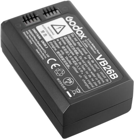 GODOX V1 Battery VB26 VB26A VB26B Li-ion Battery V1 V1Pro V100 Flash,V1S V1N V1C V1F V1O V860III V860III-S V860III-C V860III-N V860III-O V860III-F V850III AD100PRO in Saudi Arabia
